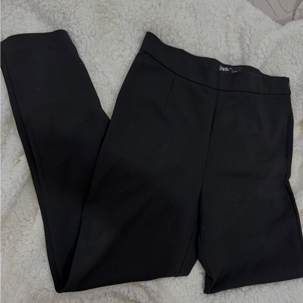 Zara skinny Classic Black Trousers